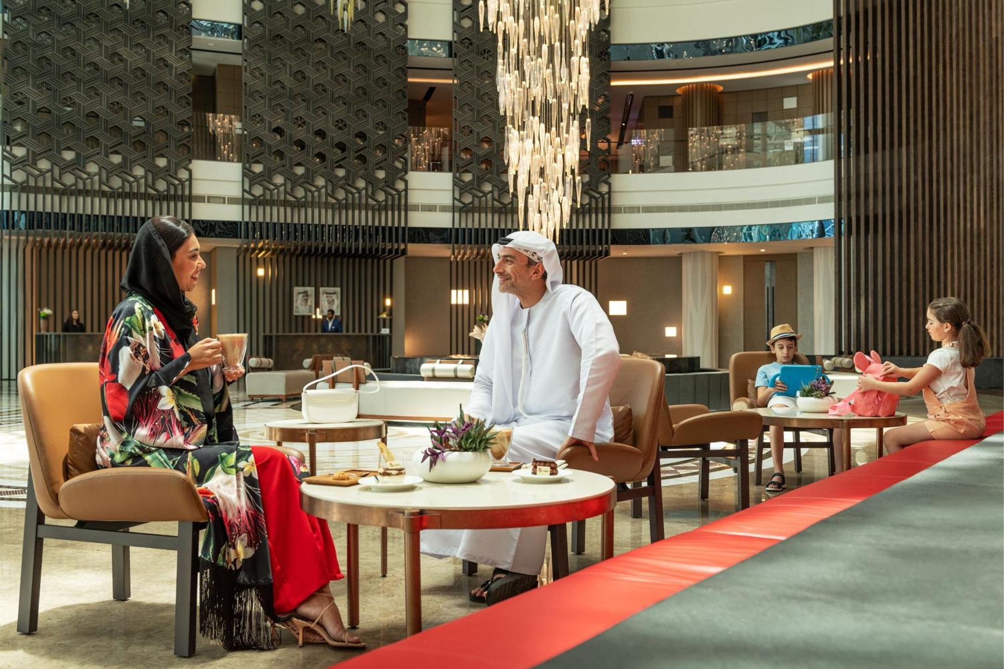 Marriott Marquis Dubai Hotell Eksteriør bilde